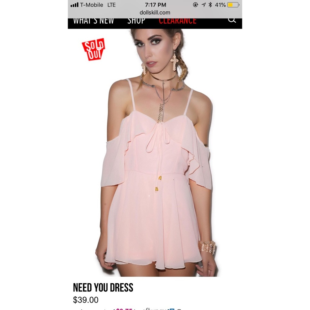 ISO Dolls Kill “Need You” Dress
